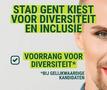Affiche stad Gent diversiteit